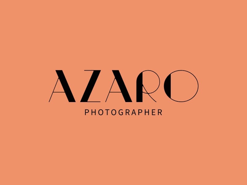 azaro logo design