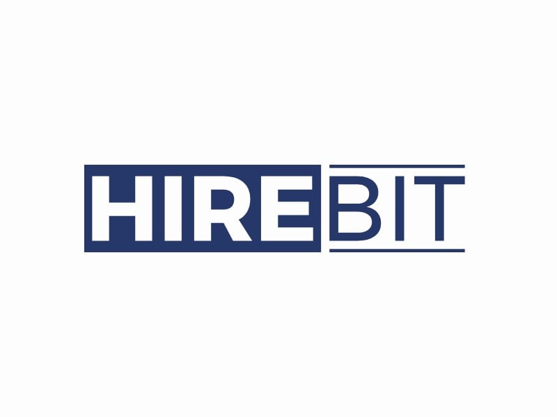 HireBit Logo-Entwurf