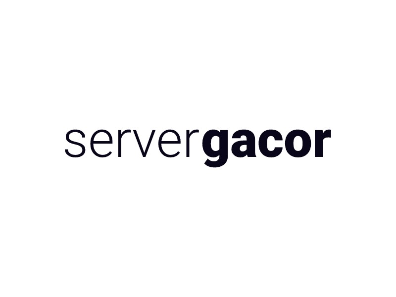 server gacor logo entwurf