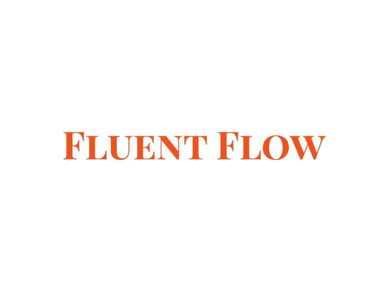 Fluent Flow logo design