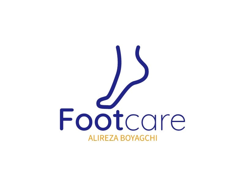 Foot care logo design