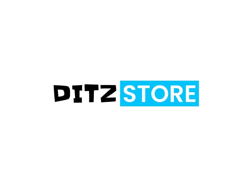 Ditz Store logo design