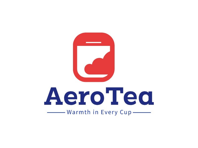 Aero Tea logo design