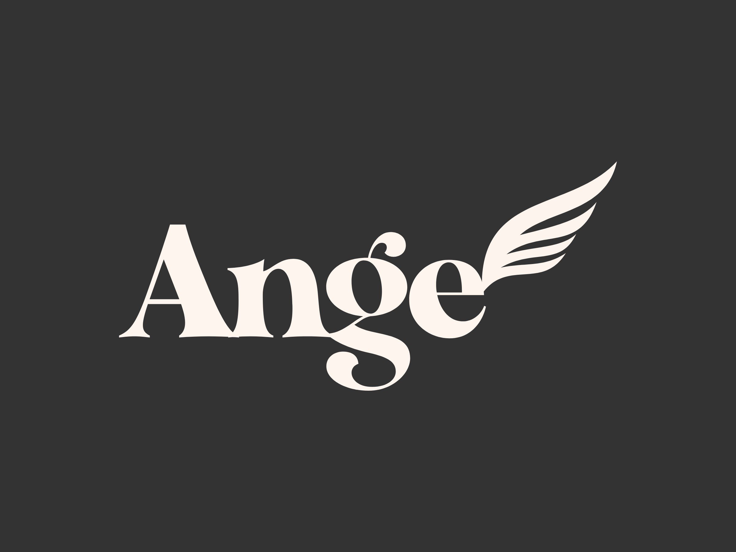 Ange logo design