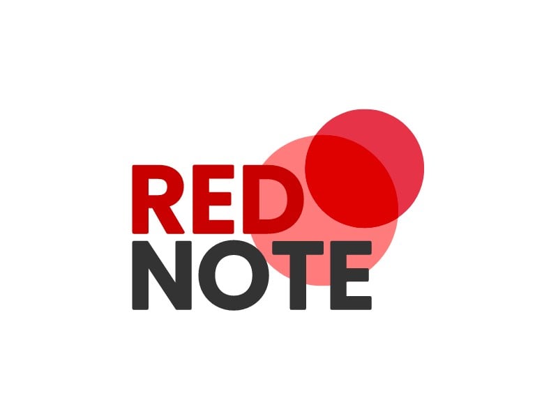 Red Note logo design